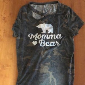 Mama bear tshirt